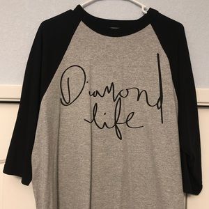 Diamond Supply Co. 3/4 Sleeve Tee